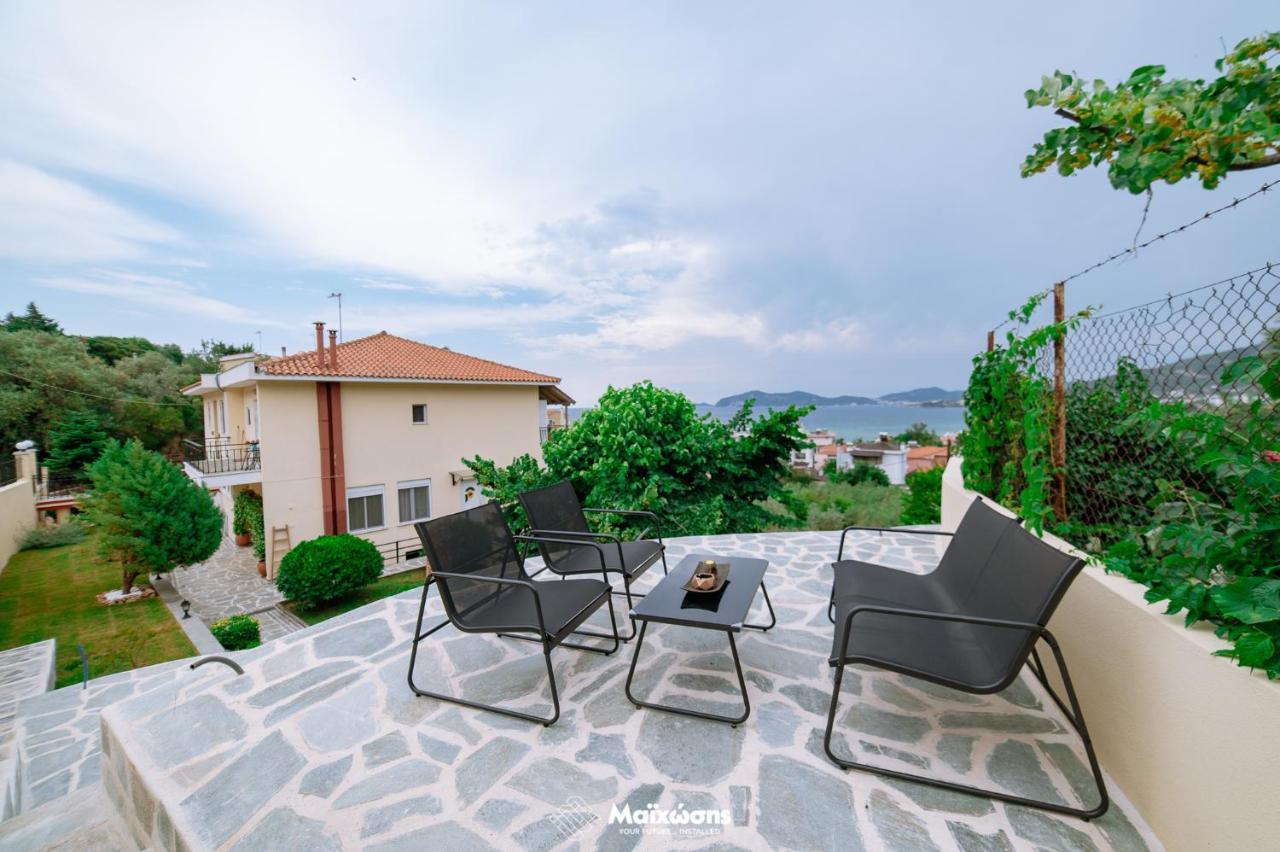 Helianthos Villa - Apartment No3 Kavala Eksteriør billede